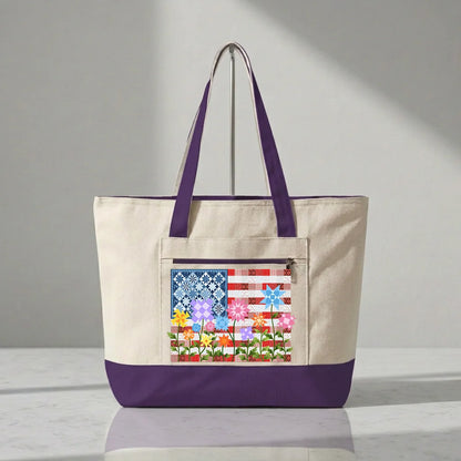 Stars, Stripes & Stitches Tote