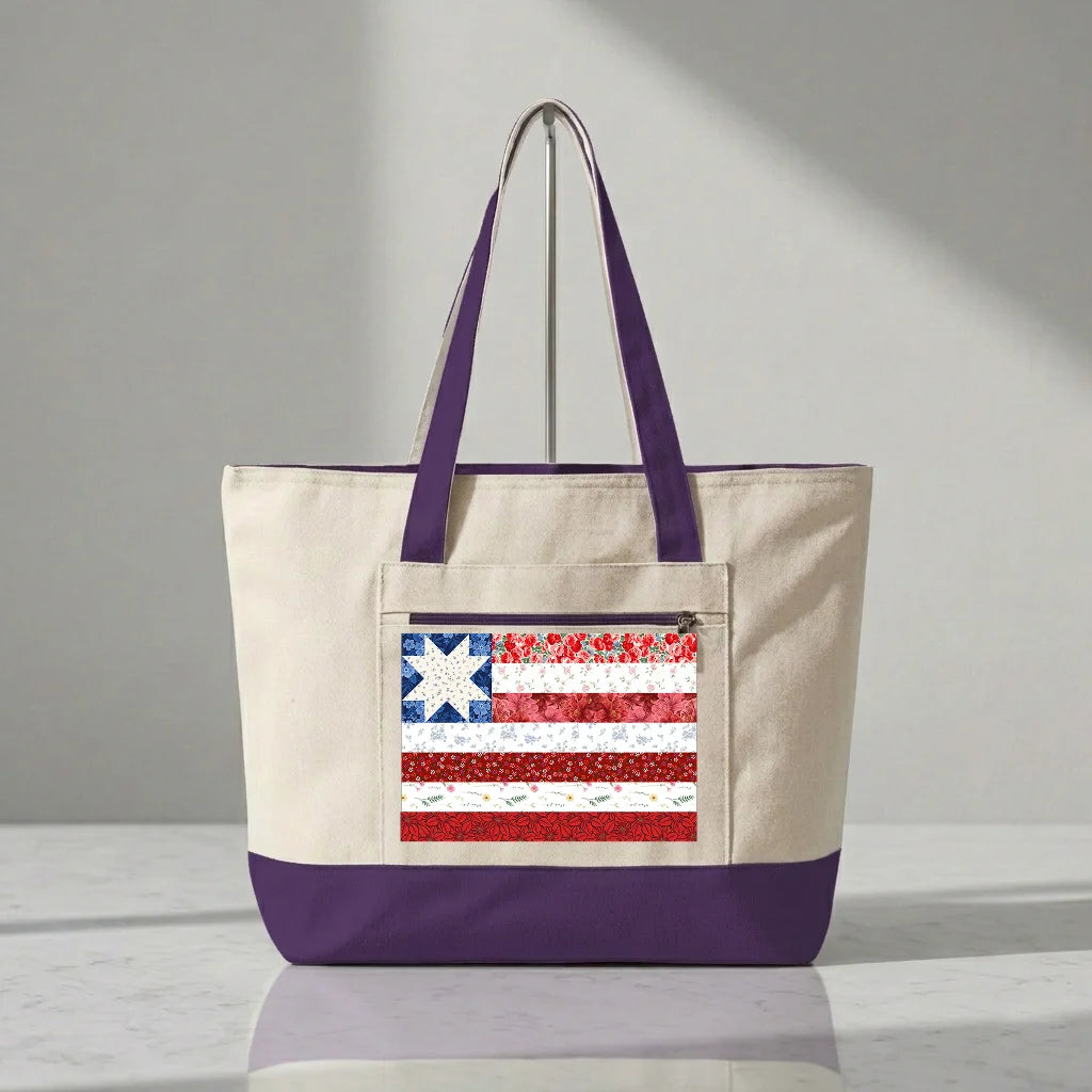 USA Star Flag Tote