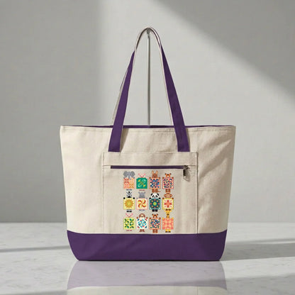 Woodland Patchwork Crew Tote