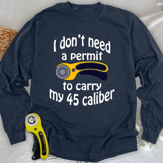 45 Caliber Long Sleeve T-shirt