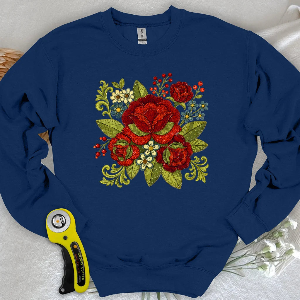 Appliqué Nerd Sweatshirt