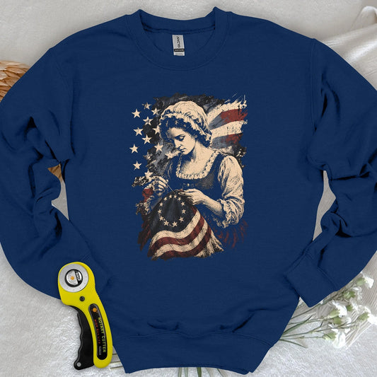 Betsy Ross Flag Sweatshirt