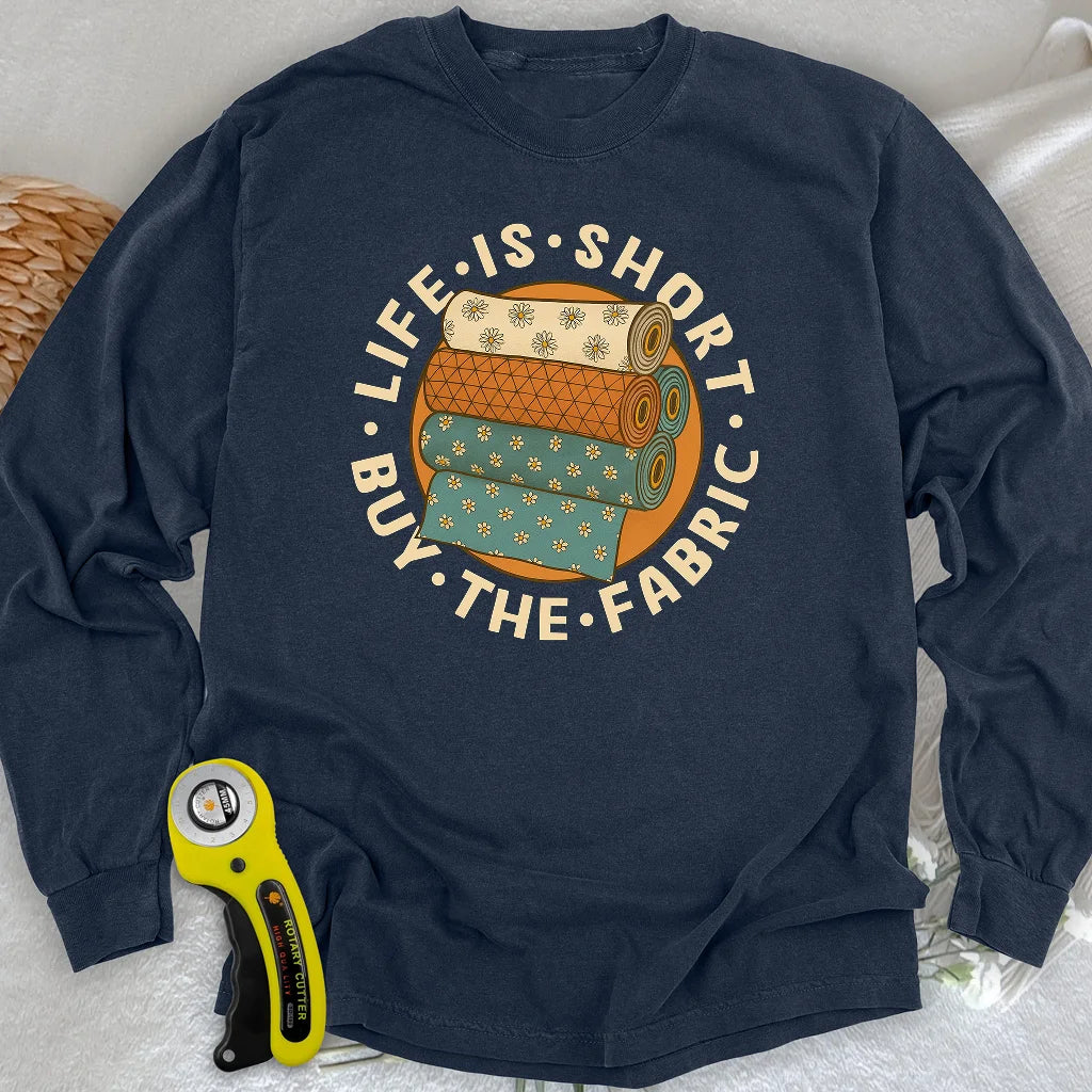 Kaufen Sie das Stoff-Langarm-T-Shirt