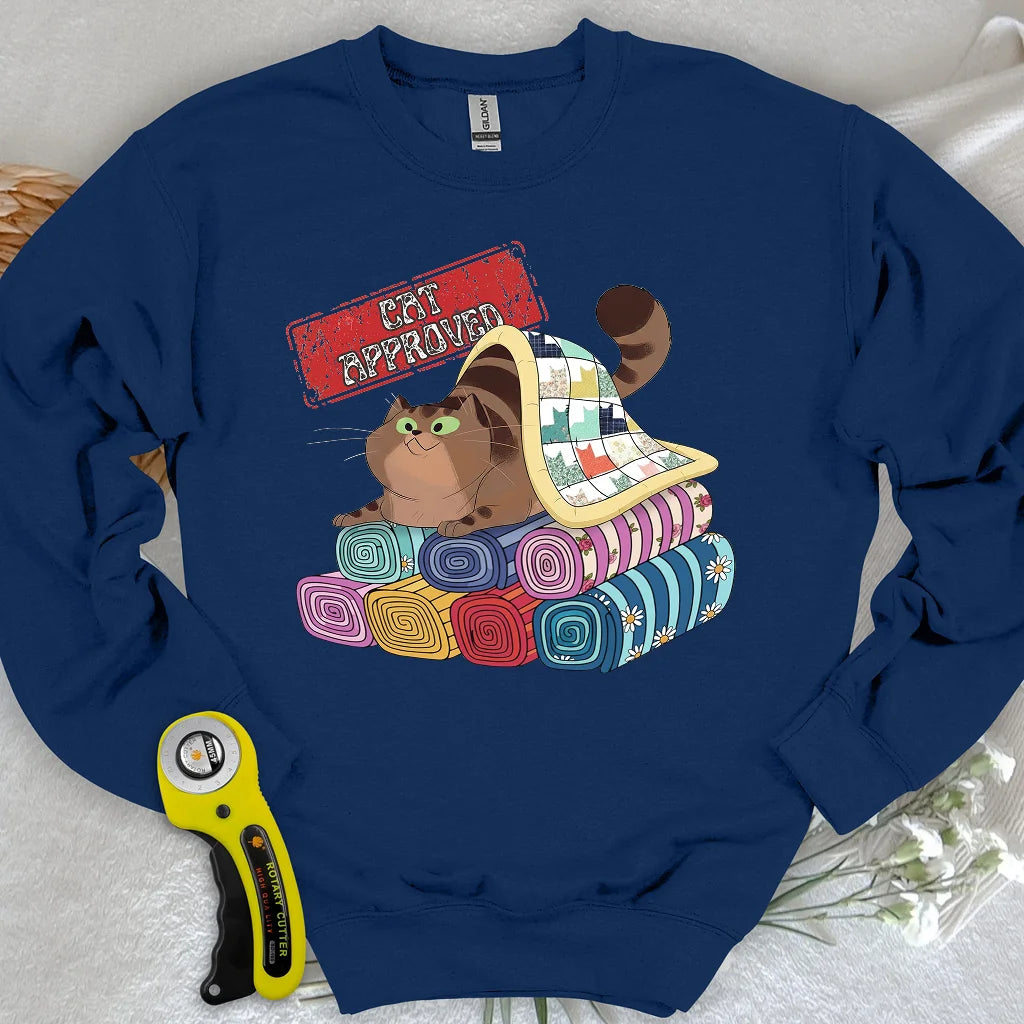 Sweat-shirt approuvé par les chats