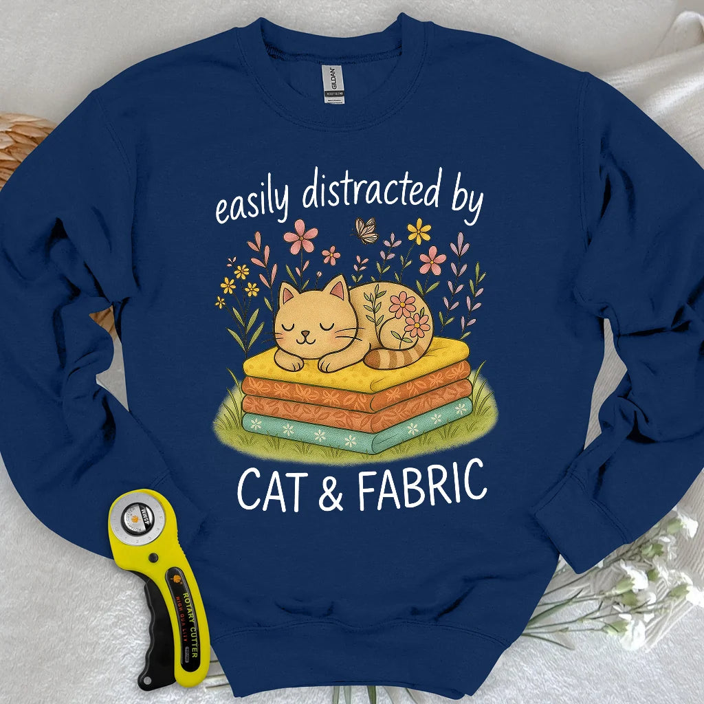 Nickerchen für Quilter Sweatshirt