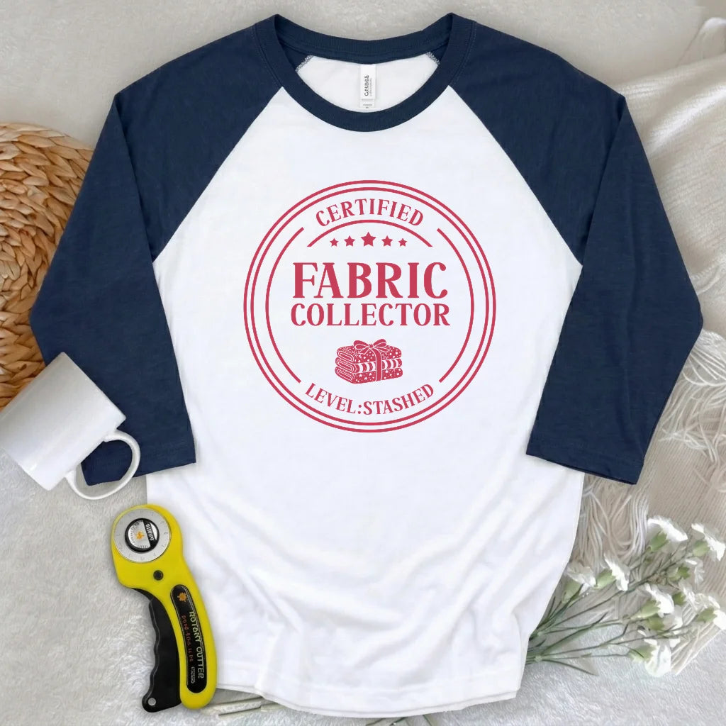 Certified Fabric Collector 3/4 Sleeve T-shirt