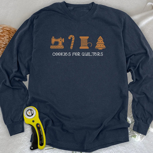 Weihnachtskekse Langarm-T-Shirt
