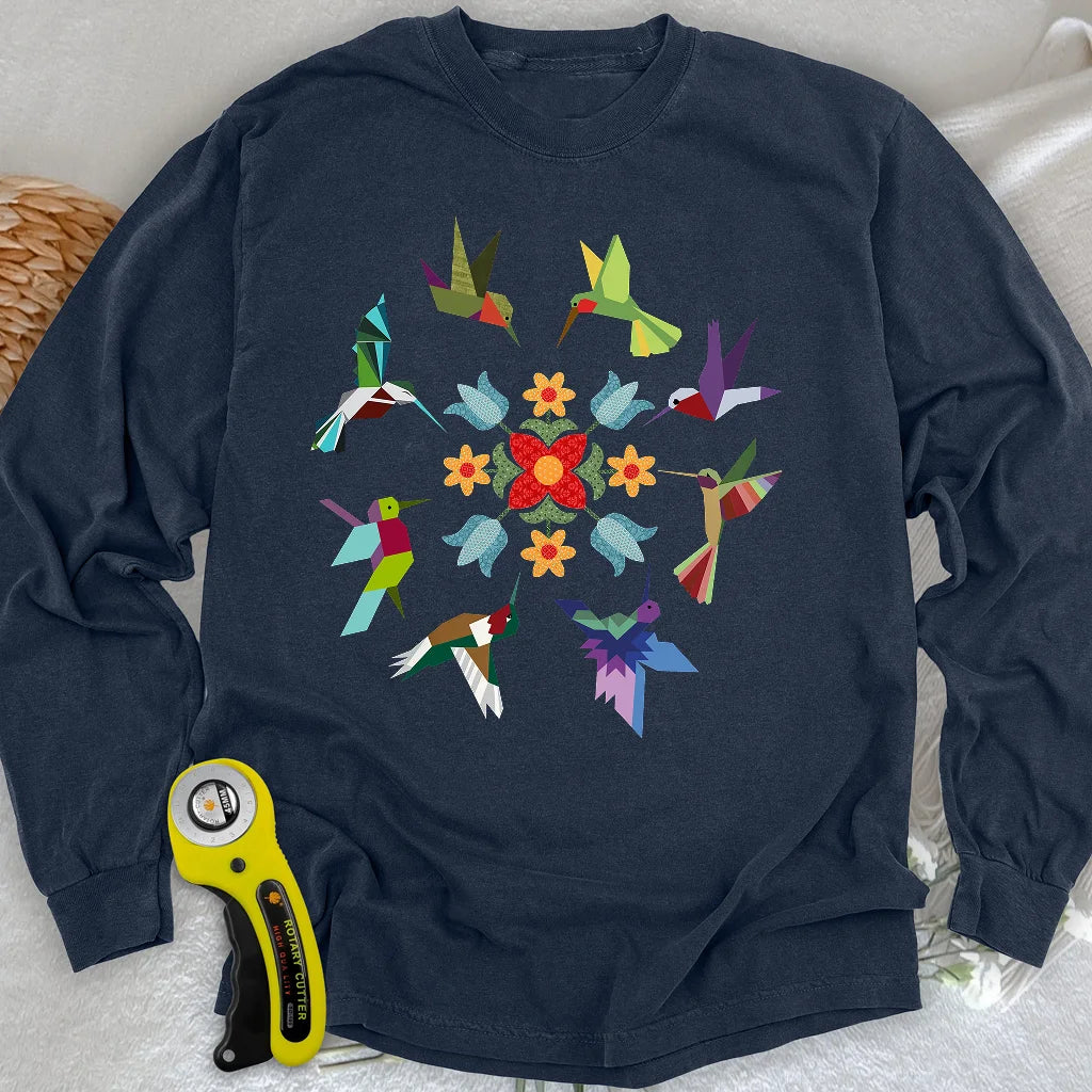 Circle of Wings Langarm-T-Shirt