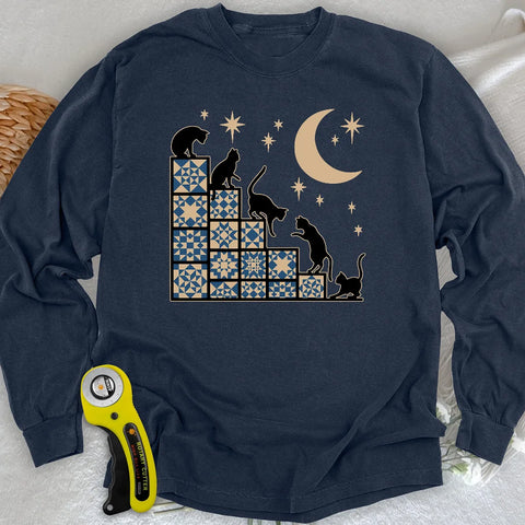 Climbing to the Moon Long Sleeve T-shirt
