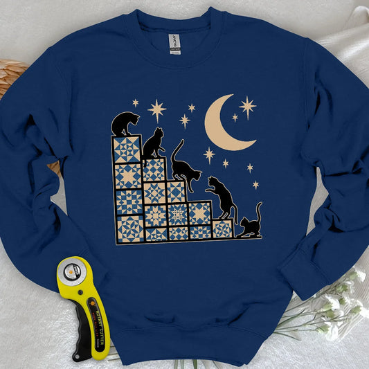Klettert zum Mond Sweatshirt