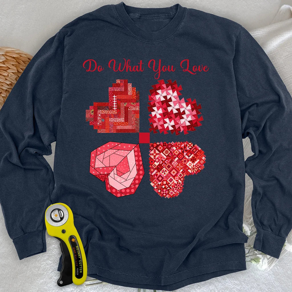 Do What You Love Langarm-T-Shirt