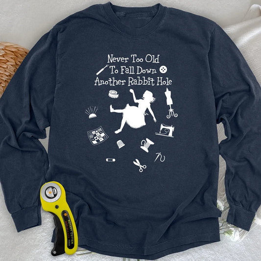 Down The Rabbit Hole Langarm-T-Shirt