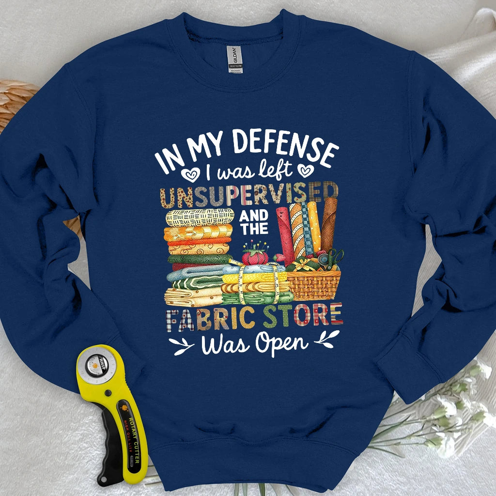 Fabric Mischief Sweatshirt