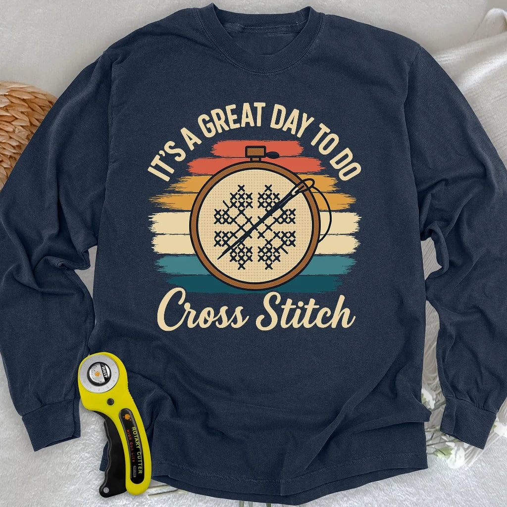 Toller Tag zum Nähen von Langarm-T-Shirts