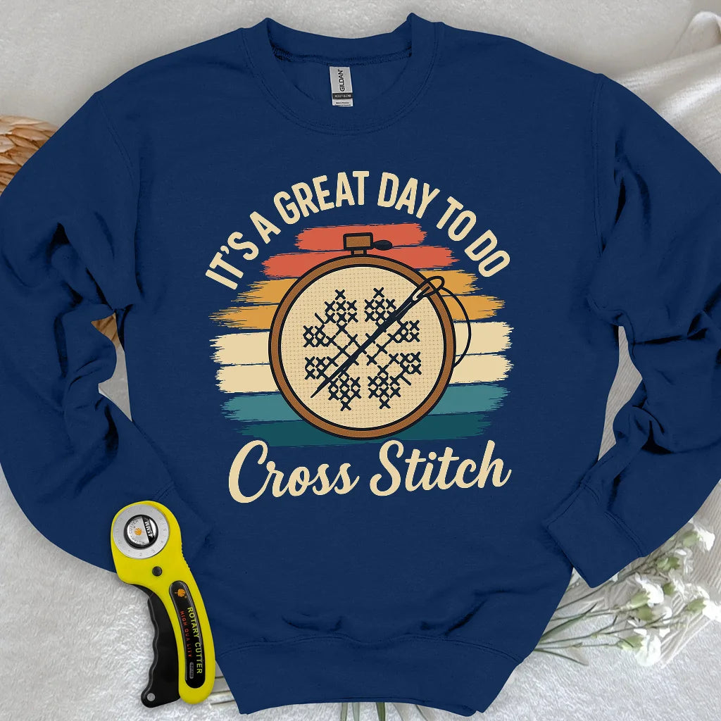 Super journée pour coudre un sweat-shirt