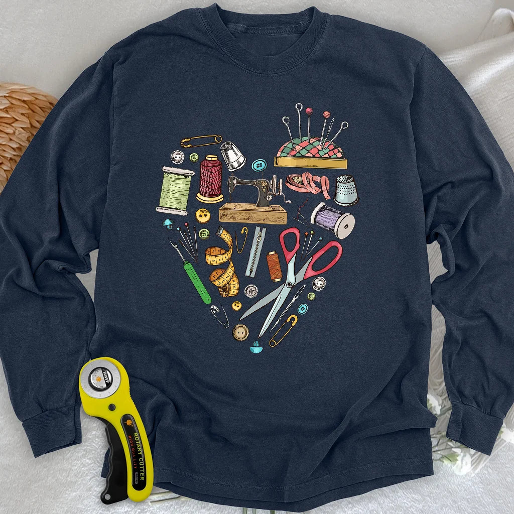 T-shirt manches longues "Guilty at Heart"