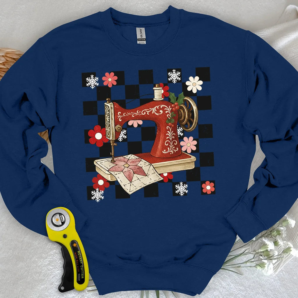 Sweat-shirt de brodeuse joyeuse