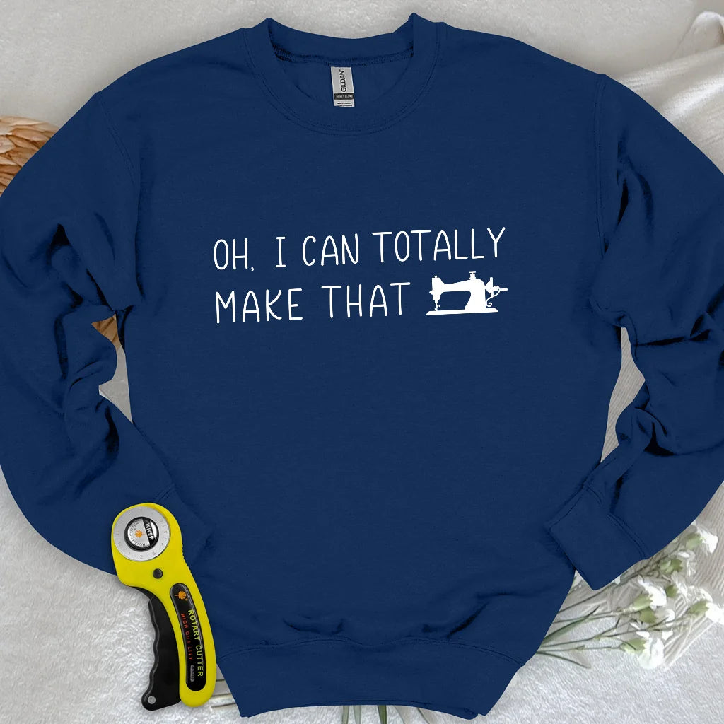 Ich kann dieses Sweatshirt anfertigen