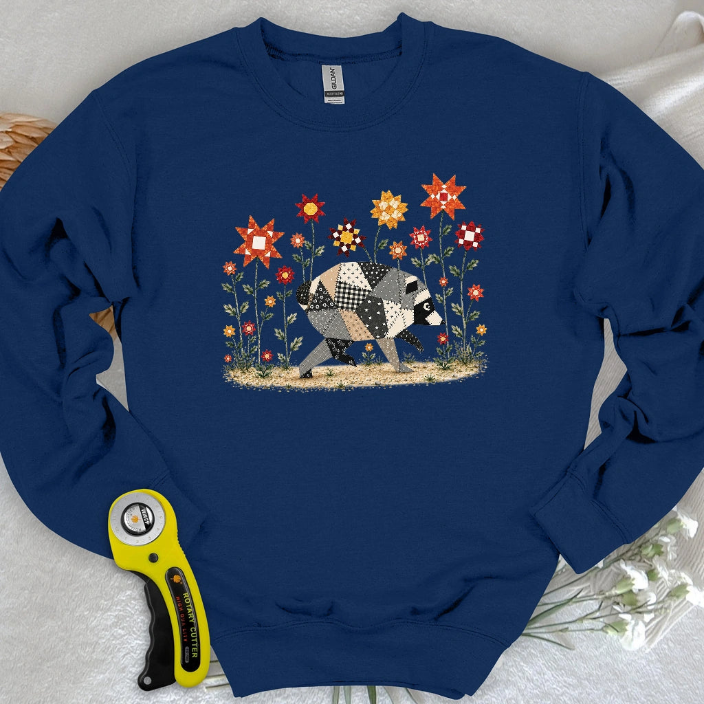 Jimothy Patchwork Bloom Sweatshirt