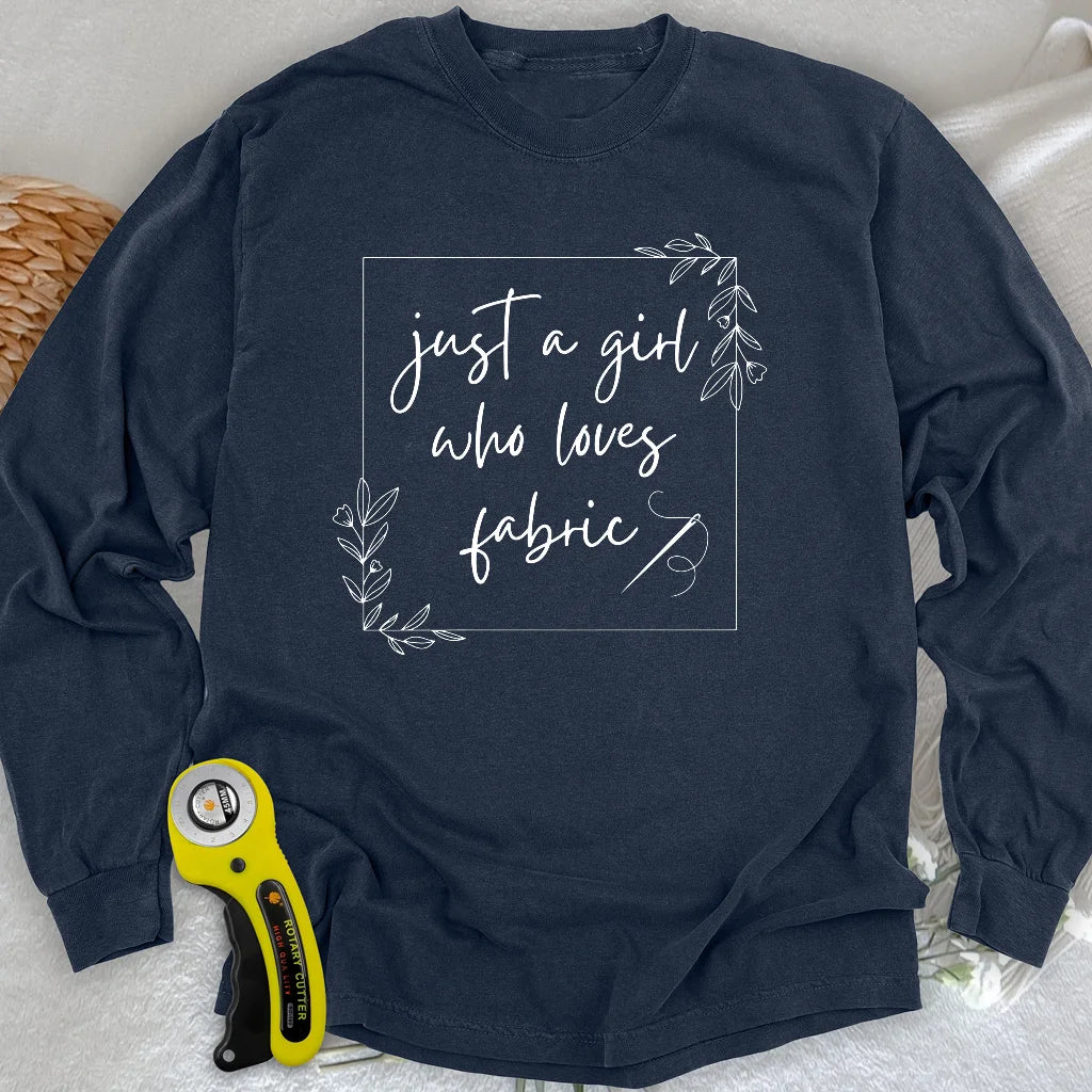 Love Fabric Langarm-T-Shirt