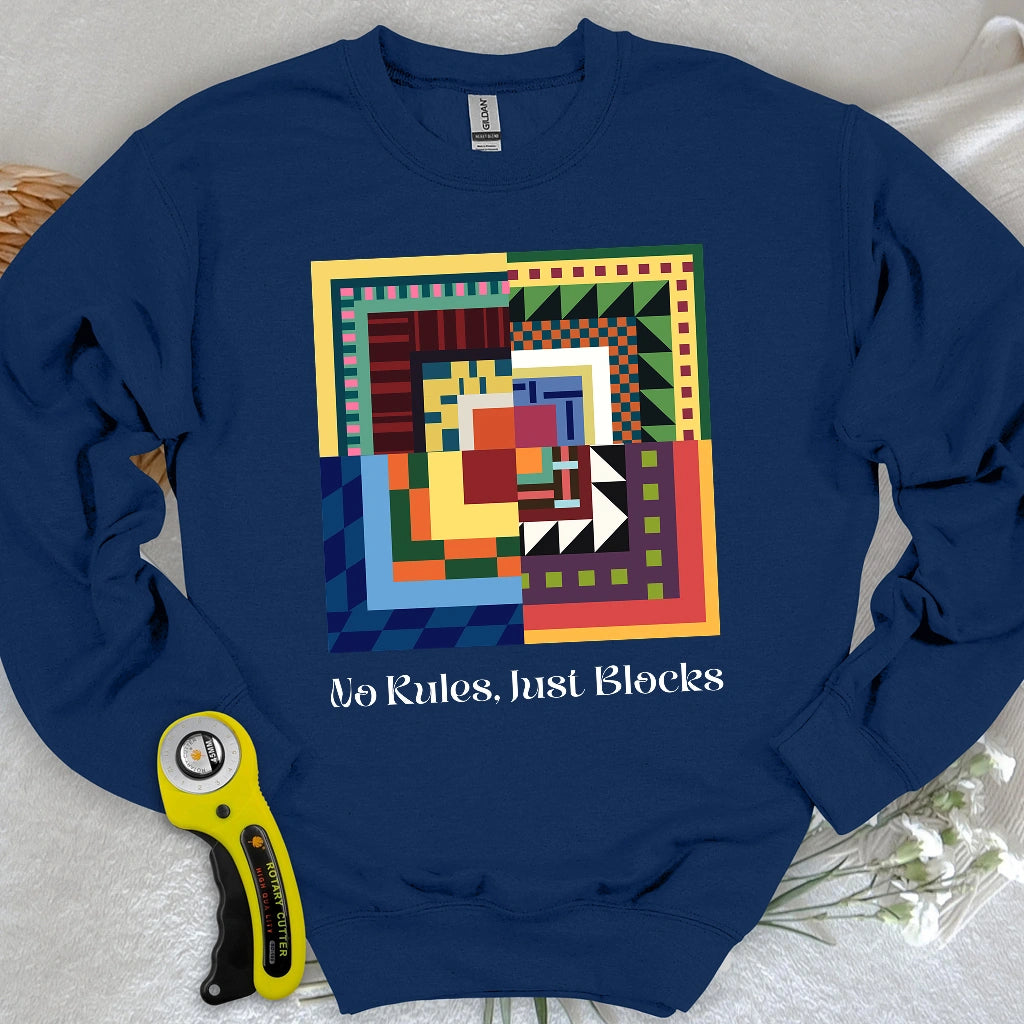 Sweat-shirt Modern Quilter Mind
