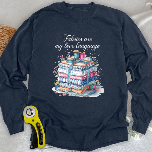 Mein Love Language Langarm-T-Shirt