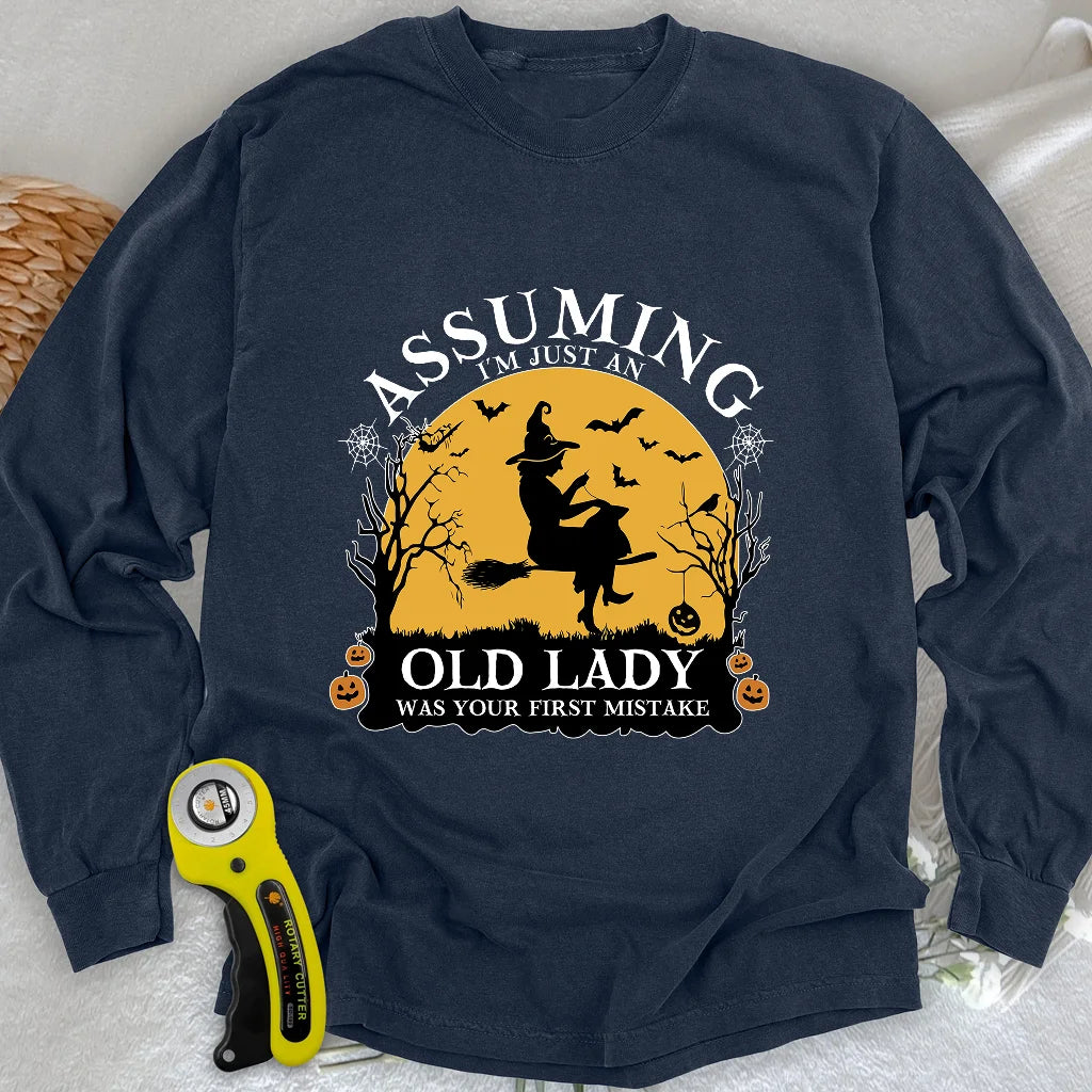 Old Lady Long Sleeve T-shirt