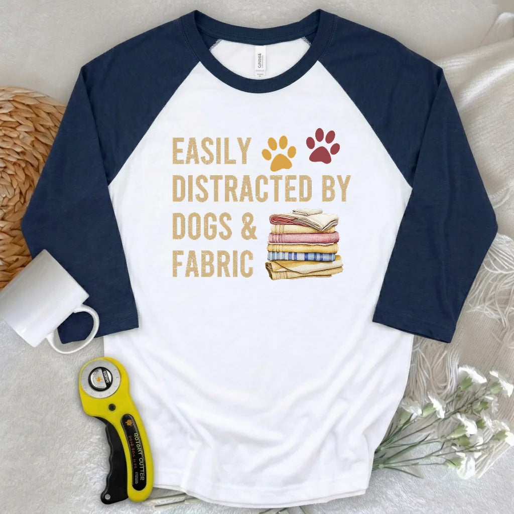Paws & Patterns 3/4 Sleeve T-shirt