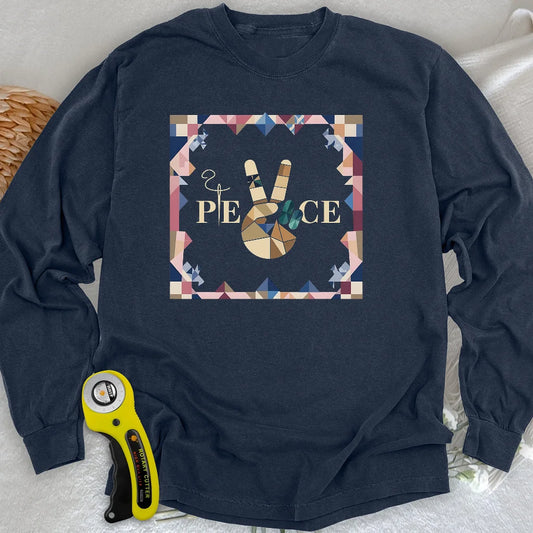 Piece & Peace Langarm-T-Shirt