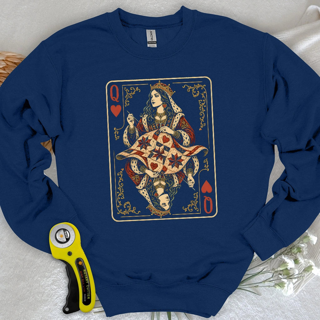 Queen Of Quilt Sweatshirt