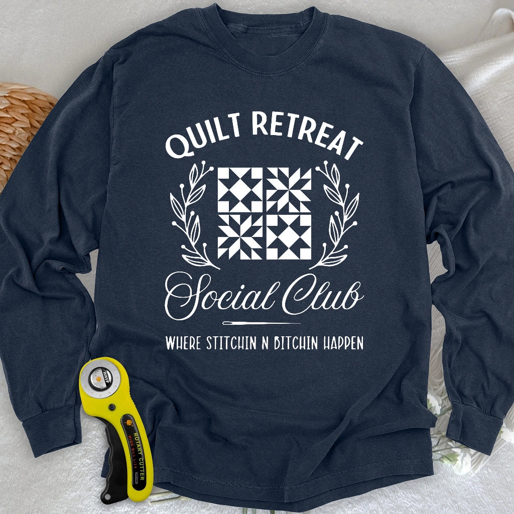 Quilt Retreat Long Sleeve T-shirt