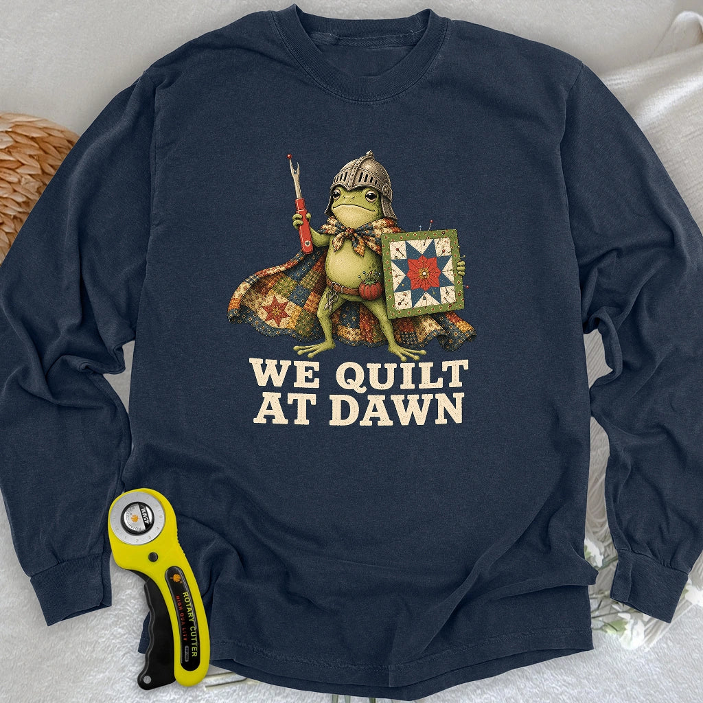 Quilt at Dawn Long Sleeve T-shirt