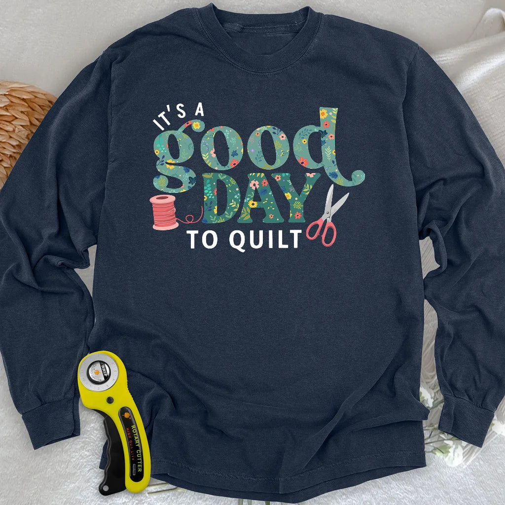T-shirt à manches longues Quiltday