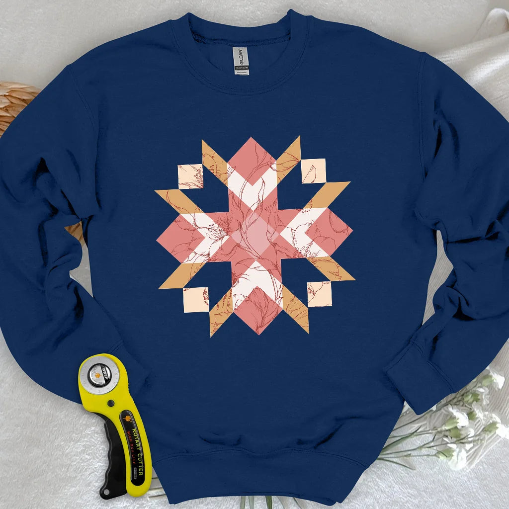 Quilted Botanica Sweatshirt