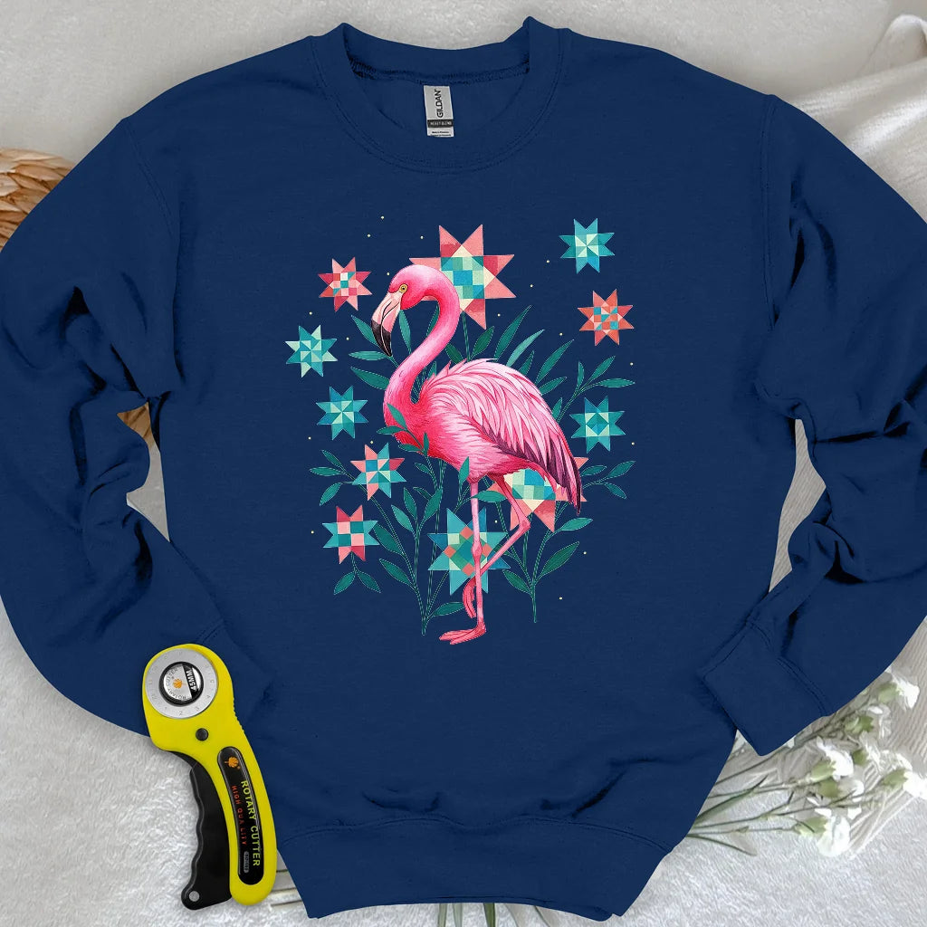 Sweat-shirt matelassé jardin