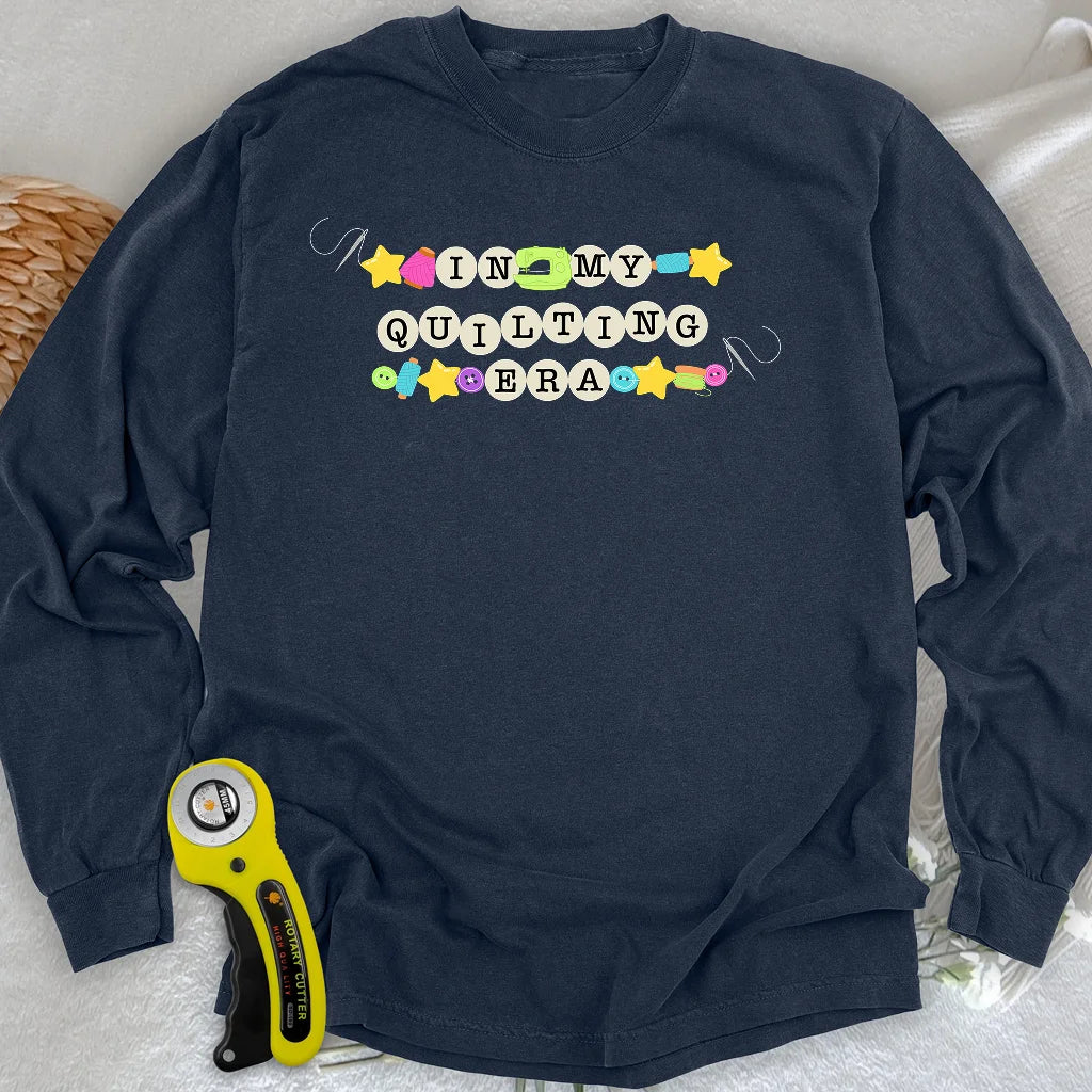 T-shirt matelassé à manches longues avec bracelet
