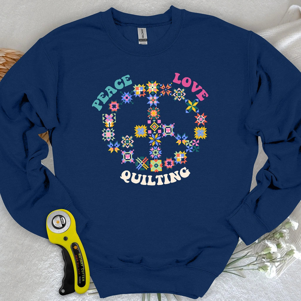 Quilting Brings Peace Sweatshirt