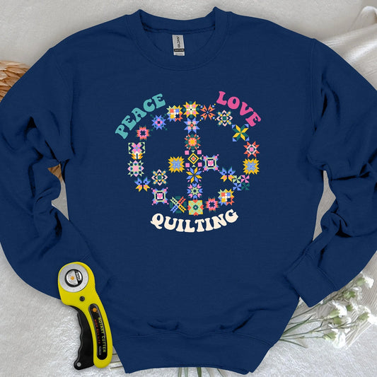 Quilting Brings Peace Sweatshirt