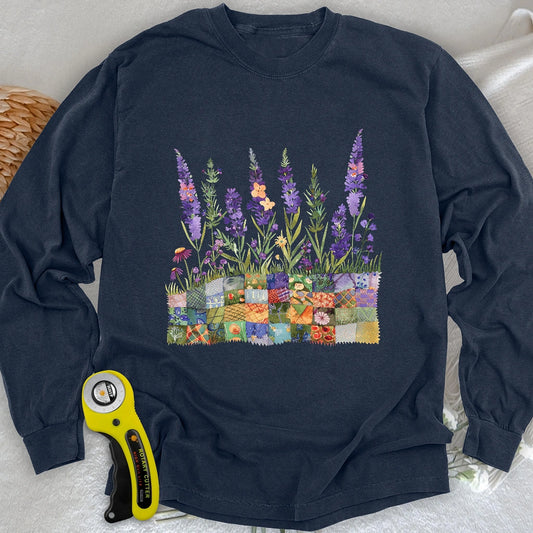 Quilting field Long Sleeve T-shirt