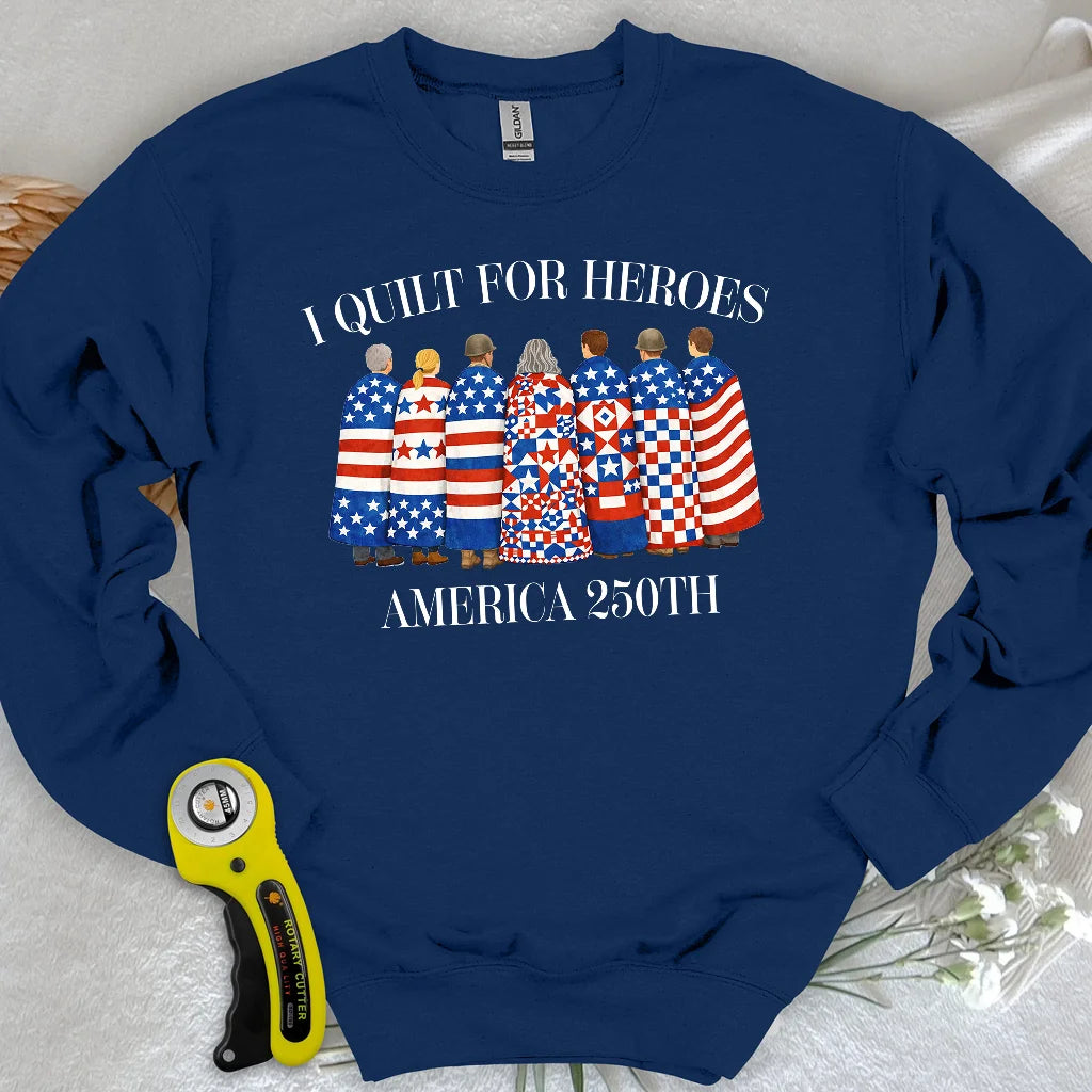 Quilts of Honor Sweatshirt