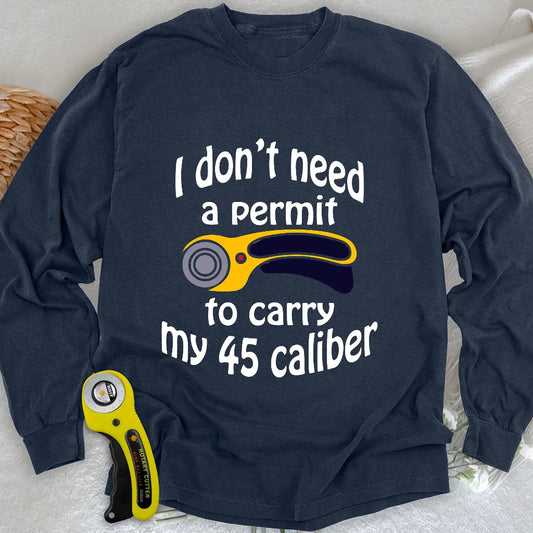 45 Caliber Long Sleeve T-shirt