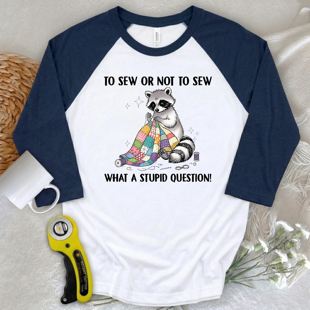 Sew and Sew 3/4 Sleeve T-shirt