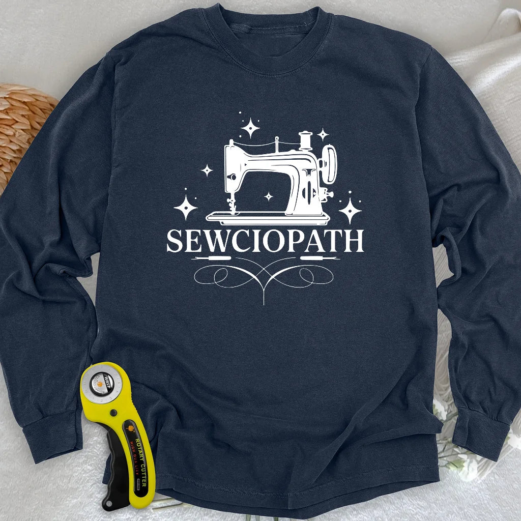 T-shirt à manches longues « Sewciopath »