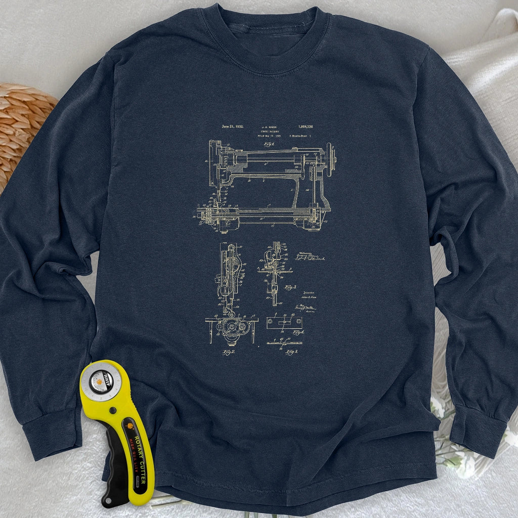 Sewing Pattern Long Sleeve T-shirt