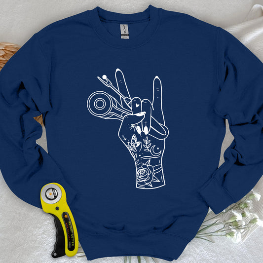 Sewing Rock Sweatshirt