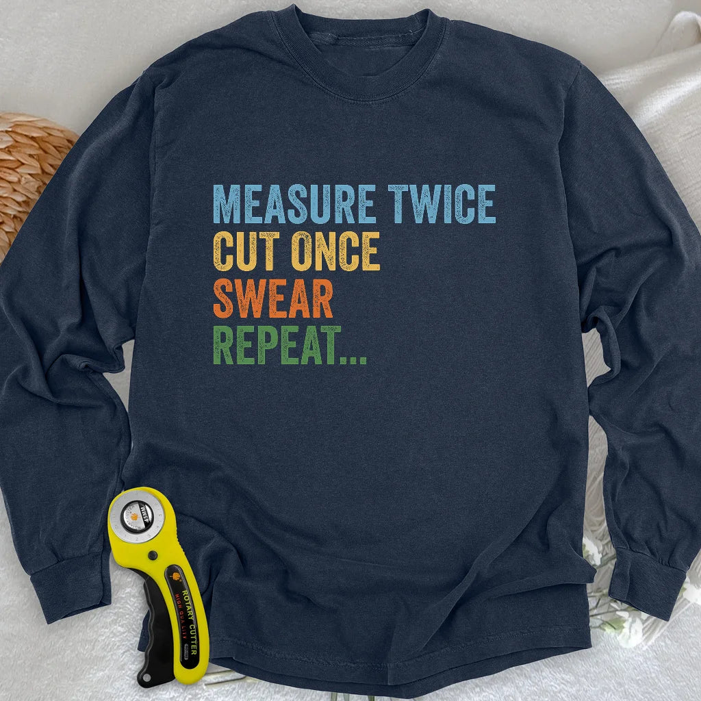 Nähprobleme Langarm-T-Shirt