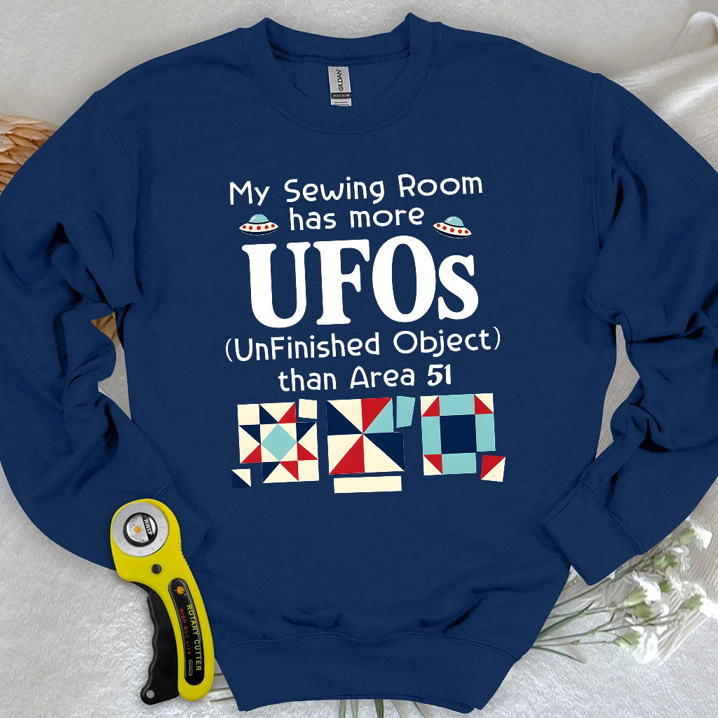 Sewing UFOs Sweatshirt