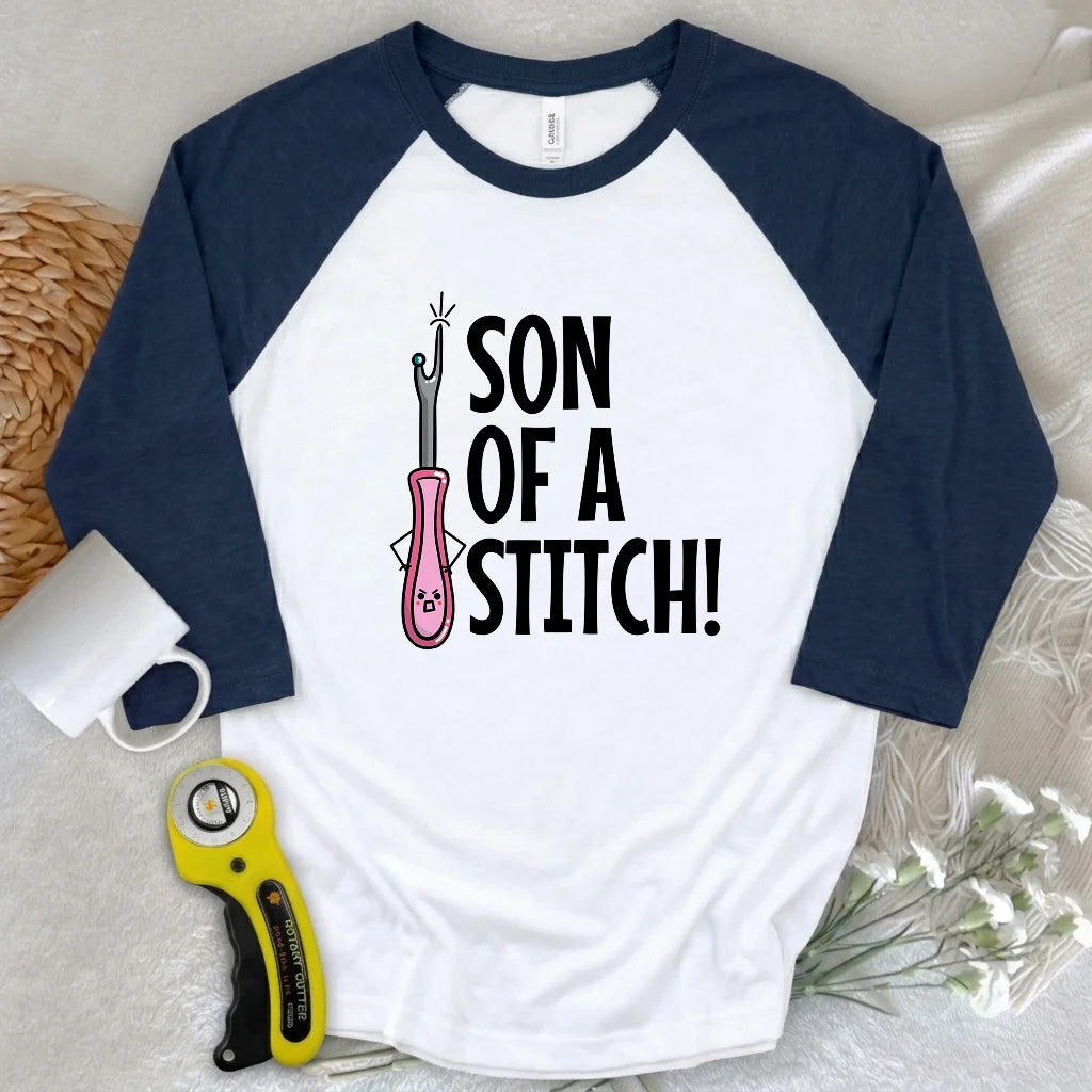 Son Of A Stitch 3/4 Sleeve T-shirt