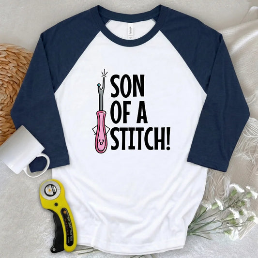 Son Of A Stitch 3/4 Sleeve T-shirt
