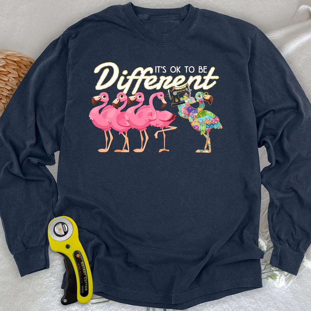 Stand Out Flamingo Long Sleeve T-shirt